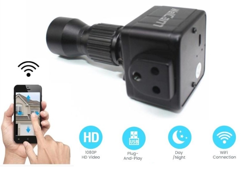 Мини ВиФи камера за мобилне уређаје са ФУЛЛ ХД резолуцијом и 20к оптичким ЗООМ зумом