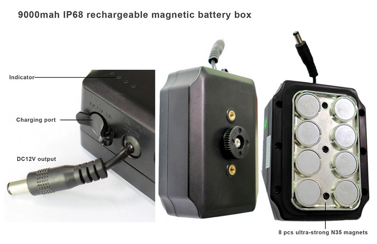 Батерија за магнетну камеру од 9000 мАх