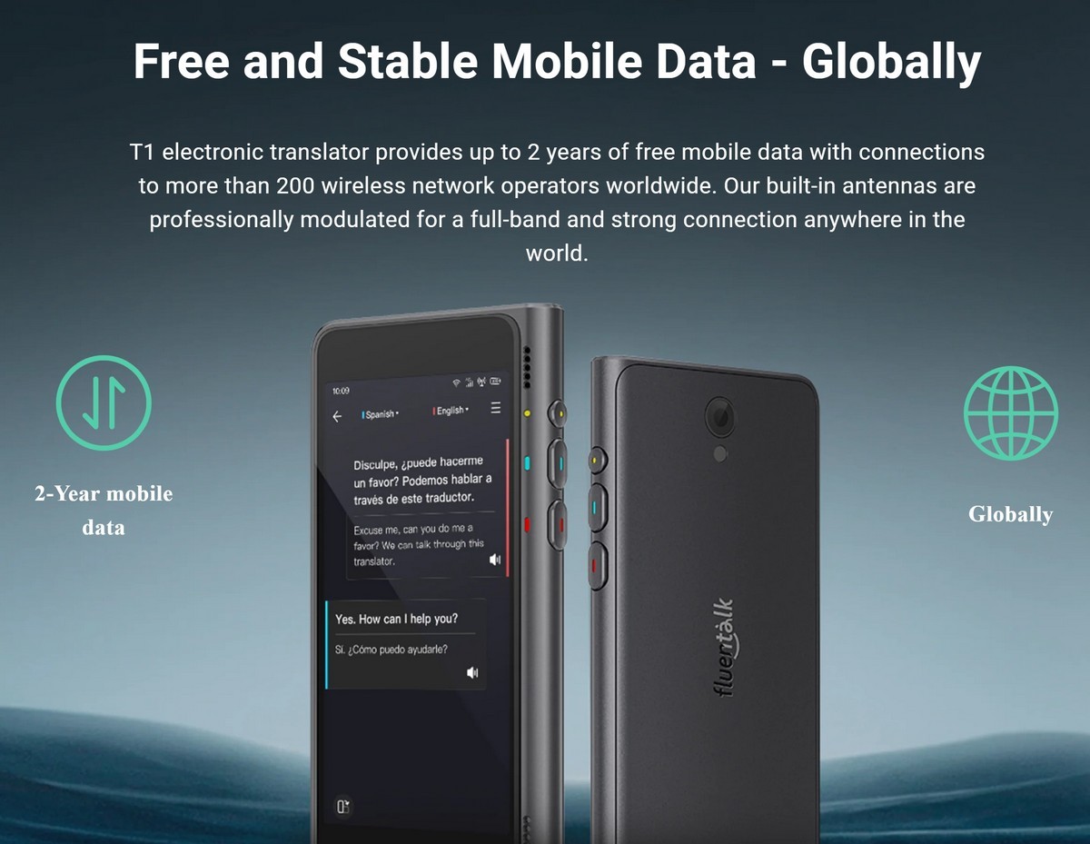 преводилац - бесплатни и стабилни мобилни подаци - глобално