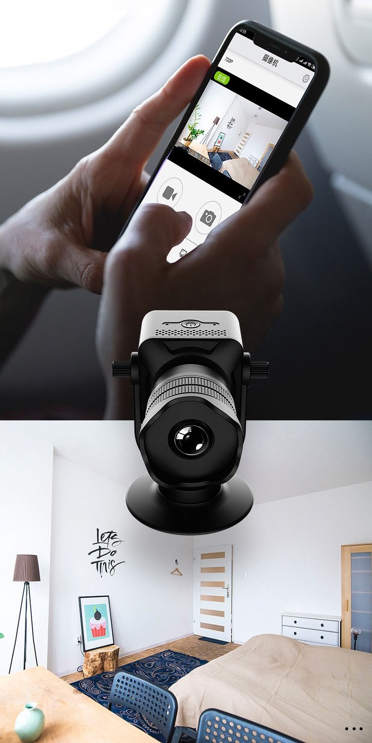шпијунска камера уживо стреам преко апликације на мобилном телефону