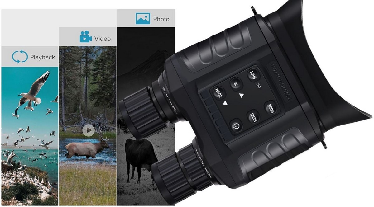 двоглед са камером – шпијунска техника за ловце